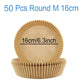 50 stuks ronde M6,3 inch