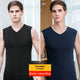 Black + navy blue [vest two pieces] double-sided Velvet