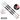 3Pcs Acrylic Nail Brush Set #8/10/14 Professional Acrylic Powder Extension Nail Brushes Nail Art 3D Carving Manicure Salon Tools