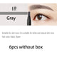 6pcs Gray