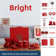[Bright Mickey 16-delige set] (middelgrote houten geschenkdoos)