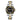 Custom Japan NH35 MIYOTA 8215 Automatic Men Watch Two Tone  Gold  Strap Sterile Blue Sunburst Dial Top Brand Sapphire Crystal
