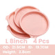 Pink L 4PCS