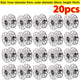 Zilver - 20 stuks