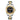 Custom Japan NH35 MIYOTA 8215 Automatic Men Watch Two Tone  Gold  Strap Sterile Blue Sunburst Dial Top Brand Sapphire Crystal