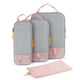 4-delig roze
