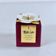 Burgundy gold card