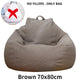Brown 80x90cm
