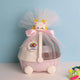 Pink empty box + bow + XINGX yarn filler + Longbao doll + tag; 21.5*20*21.5