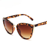 Retro Cateye Sunglasses for Women Luxury Gradient Glasses Women Sunglasses UV400 Protection Sunwear Classic Eyewear Vintage