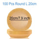 100 stuks rond L7,9 inch