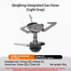 Integrated stovetop