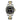 Custom Japan NH35 MIYOTA 8215 Automatic Men Watch Two Tone  Gold  Strap Sterile Blue Sunburst Dial Top Brand Sapphire Crystal