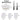 6PCS Cake Decorating Kit with Turntable, 2 Spatulas & 3 Scrapers | Icing Smoother, Frosting Tools, Baking Accessories tools