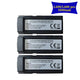 3pcs 3000mah
