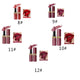 Dark color five pack