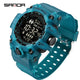 Transparant blauw