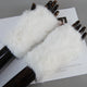 RABBIT FUR WHITE