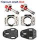 Red Titanium shaft