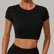 Zwarte top