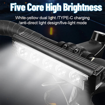 Bicycle Light Bike Front Lights Headlight Flashlight for Bicycle Rechargeable