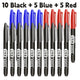 10Zwart5Blauw5Rood