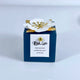 Blue white card