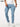 Street Elastic Jeans Men Denim Cargo Pants Wash Solid Color Multi Pockets Casual Mid Waist Trousers Slim Fit Daily Wear Joggers