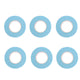 Blue 6pcs