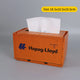 Orange tissue box
