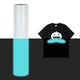 wit naar blauw