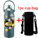 blue with cup bag