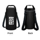 2 straps black 15L