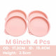 Pink M 4PCS