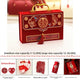 Longfeng Centennial-high-end suede [medium size can hold 3-120000] + money set + Xiaoxi + grass + bag + wedding book six-piece set