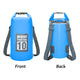 2 straps skyblue 10L