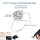 Moissanite-0.8ct-6mm