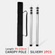 2.3M Silver 2PCS