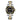 Custom Japan NH35 MIYOTA 8215 Automatic Men Watch Two Tone  Gold  Strap Sterile Blue Sunburst Dial Top Brand Sapphire Crystal