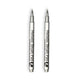 2Pcs Brush Silver