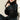 New Spring and Autumn Fashion European Goods Fashionable Small Half Tall Collar Panel Contrast Loose Versatile Women's Sweater