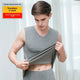 Light gray [heating vest] One piece of double-sided Velvet