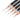 Black Nail Art Liner Brushes 5Sizes Painting Nail Design Pen /8/12/20/25mm Drawing Tool for Long Lines Thin Details Manicure Pen