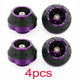 Purple 4pcs