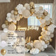 203pcs Beige White