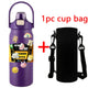 Purple with cup bag