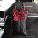 black red bow