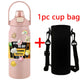 Pink with cup bag