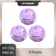3Pcs Purple