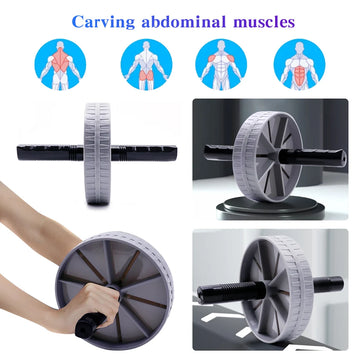 Workout AB Roller Wheel Non slip Abdominal Wheel No Noise Abdominal Trainer
